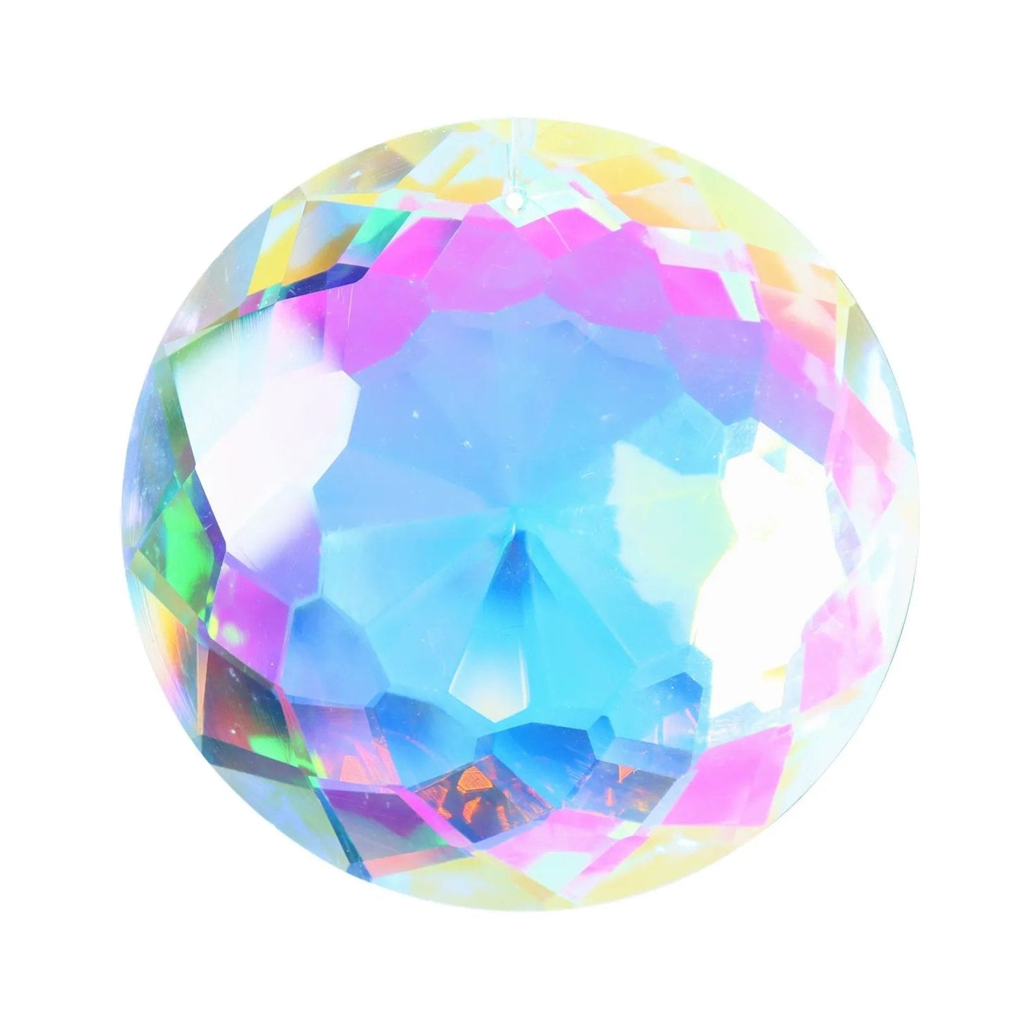 Large Hanging Crystal Prism Suncatcher