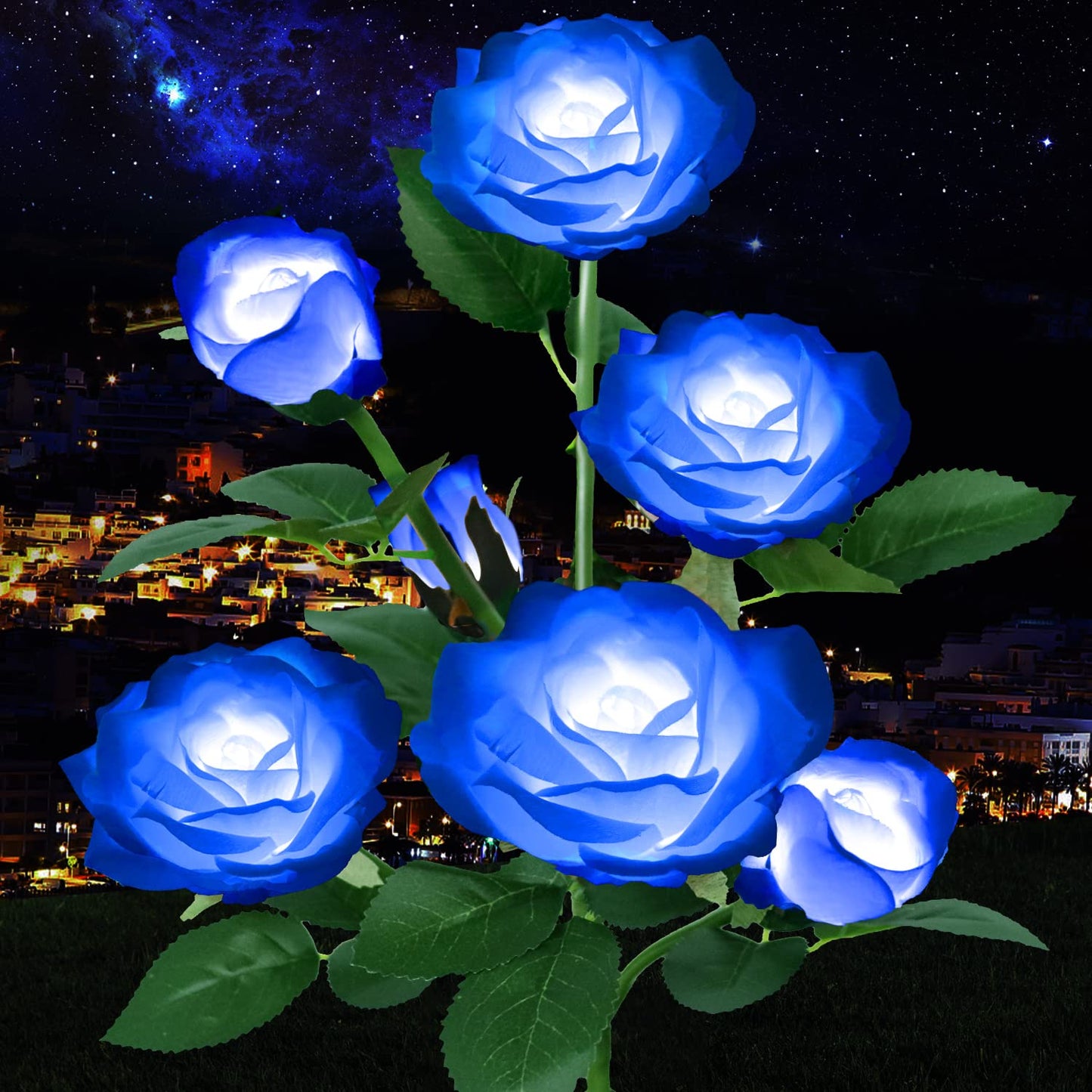 Solar Flower Stake Lights