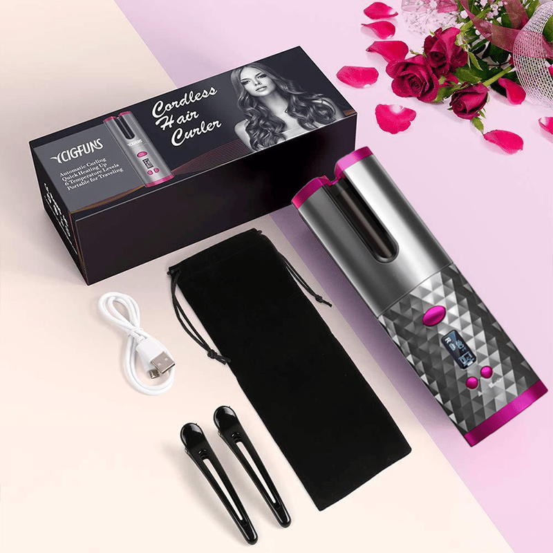 🔥Auto Rotating Ceramic Hair Curler🔥