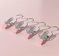 💥2023 Hot Sale💥Anti-rust Clip Space-saving Clothespin Hat Pants Storage Hanging Travel Hook