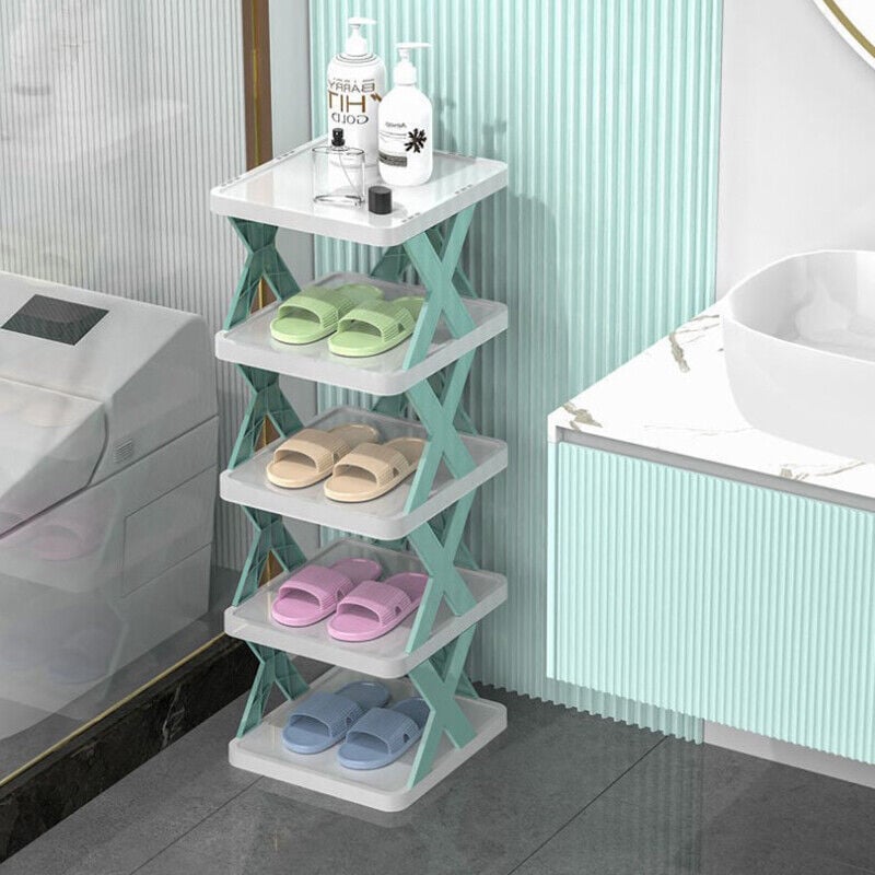 🔥 🎁Multi-Layer Shoe Rack Storage Organizer