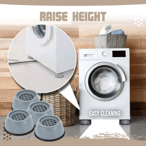 Non-Vibration Rubber Washing Machine Feet-4PS