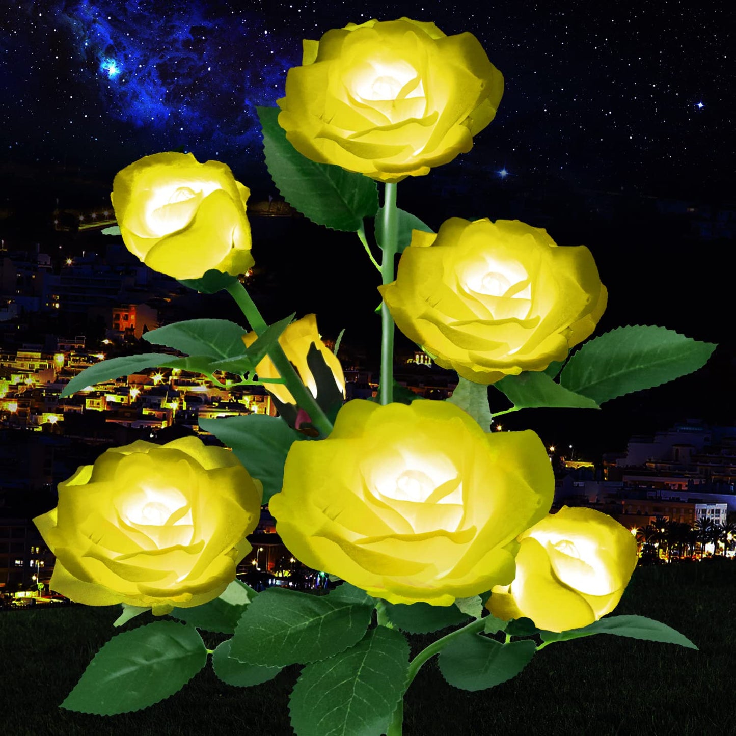 Solar Flower Stake Lights