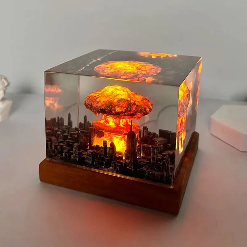š„Resin lamp for explosive bombs