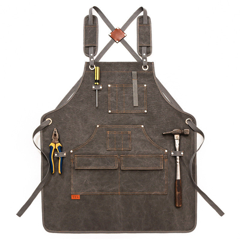 Thick canvas apron