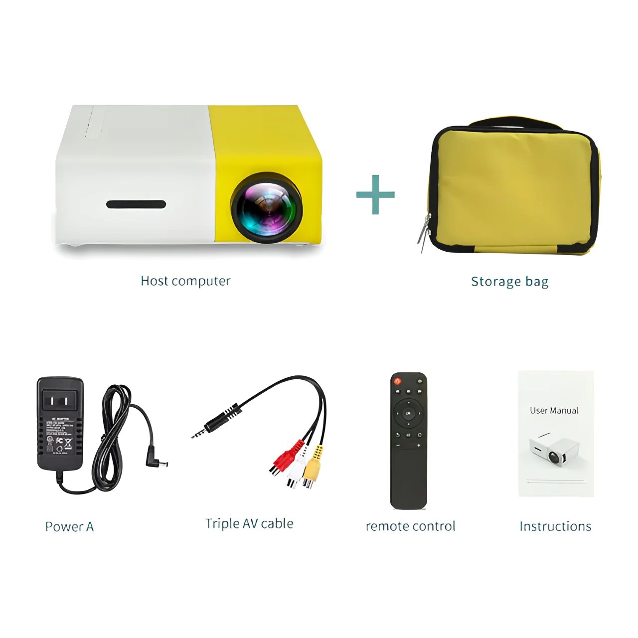 FREE SHIPPING ๐ Portable Mini LED Projector