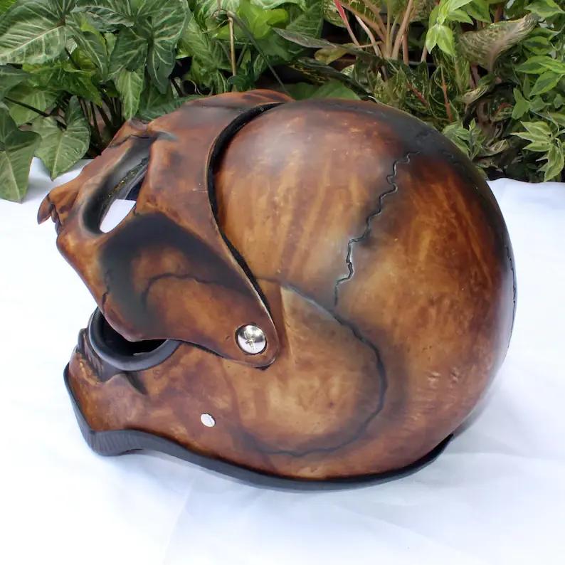 Necromancer Skull Helmet---decoration