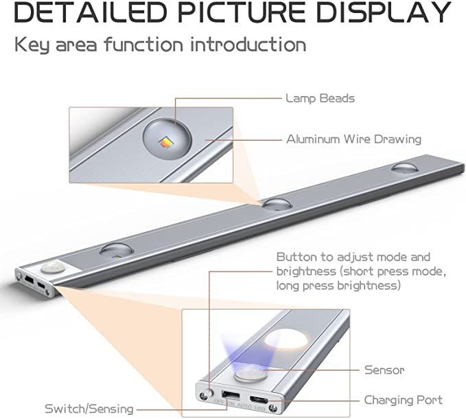 💡 LED Motion Sensor Cabinet Light 💡