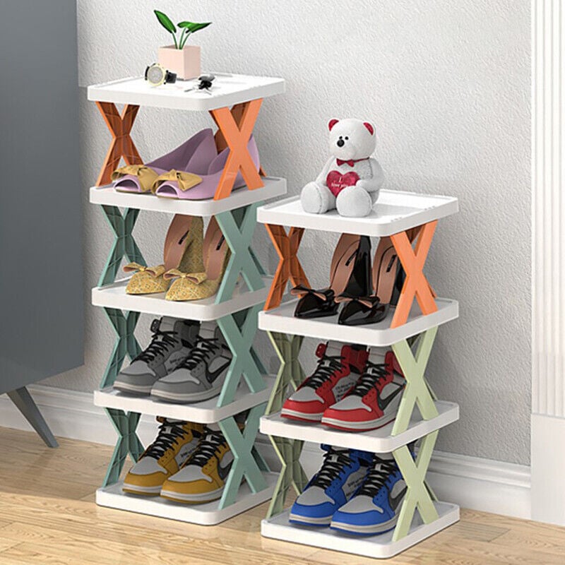 🔥 🎁Multi-Layer Shoe Rack Storage Organizer