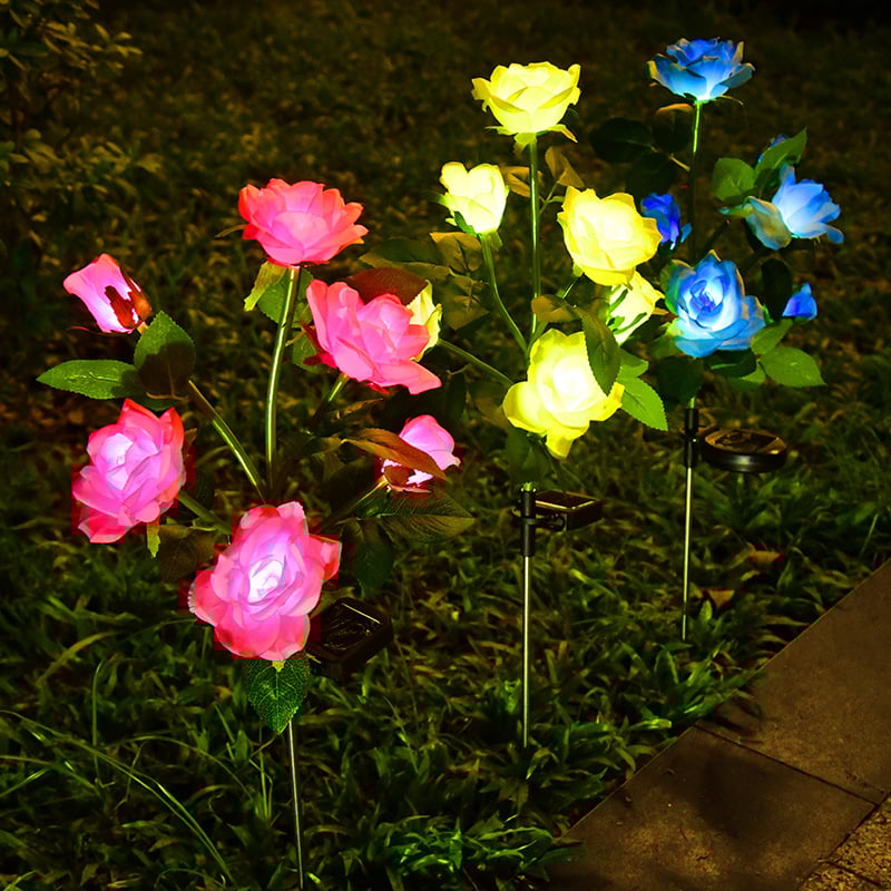 Solar Flower Stake Lights