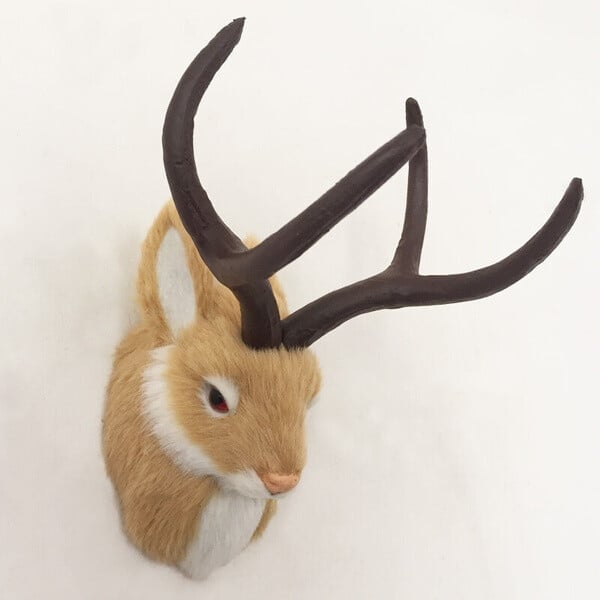 🐰Jackalope Wall-mounted Rabbit