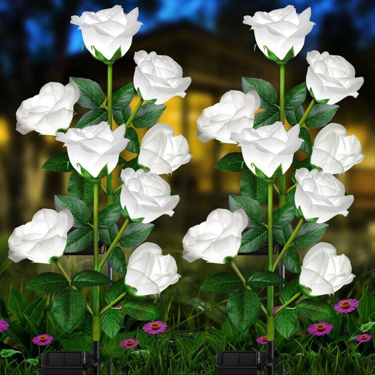 Solar Flower Stake Lights