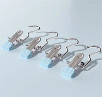 💥2023 Hot Sale💥Anti-rust Clip Space-saving Clothespin Hat Pants Storage Hanging Travel Hook
