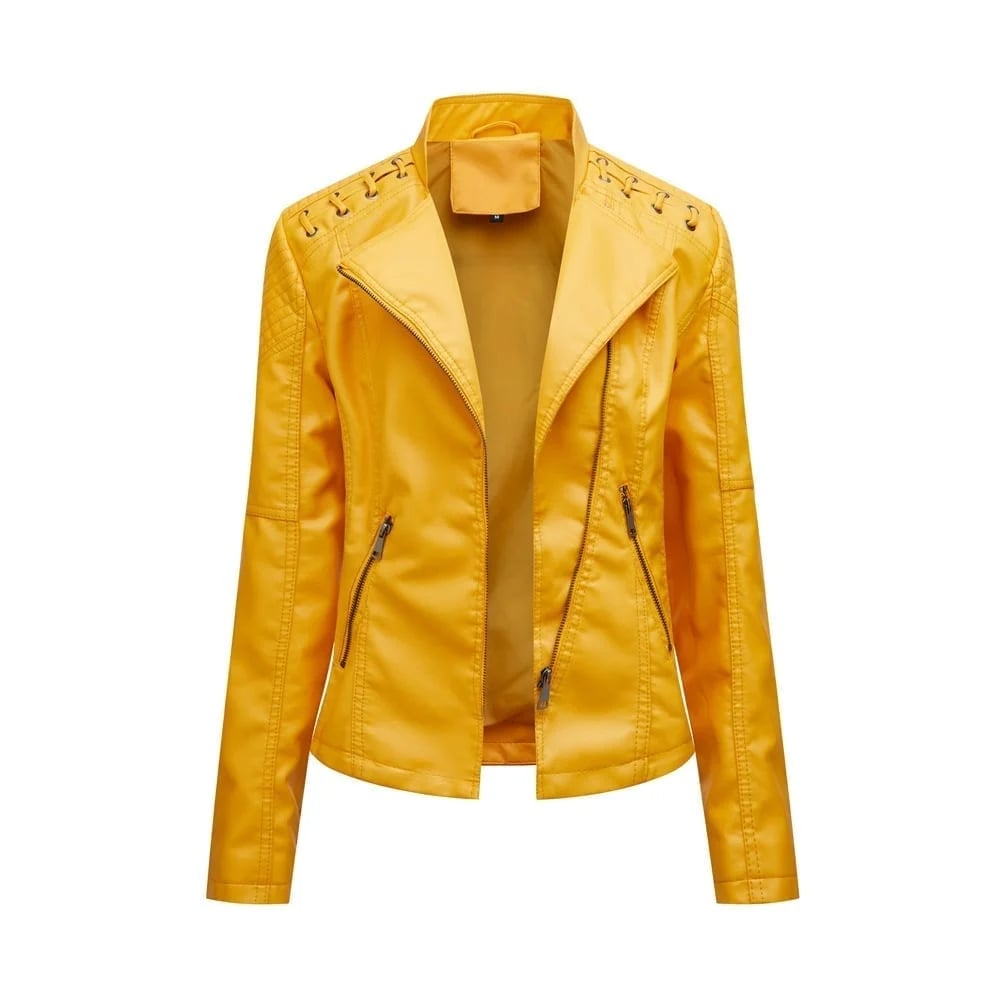 👚Special Sale 49%- Washed Leather Jacket