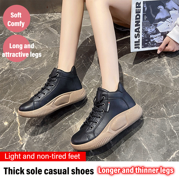 💝Women's High Top Thick Sole Martin Boots - Buy 2 Free Shipping