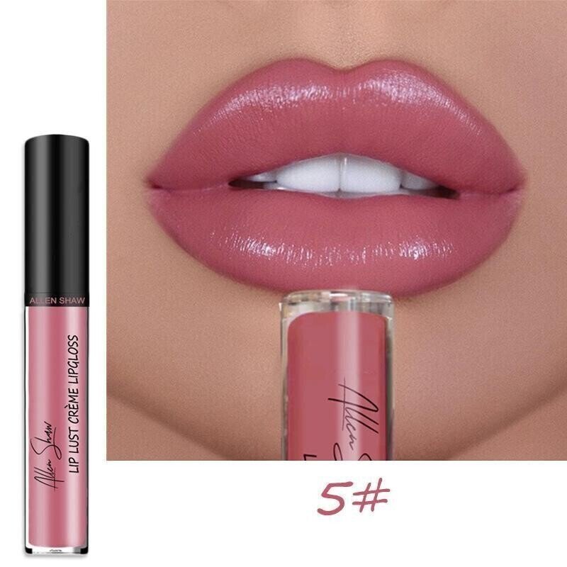 12 Color Cream Texture Lipstick Waterproof.