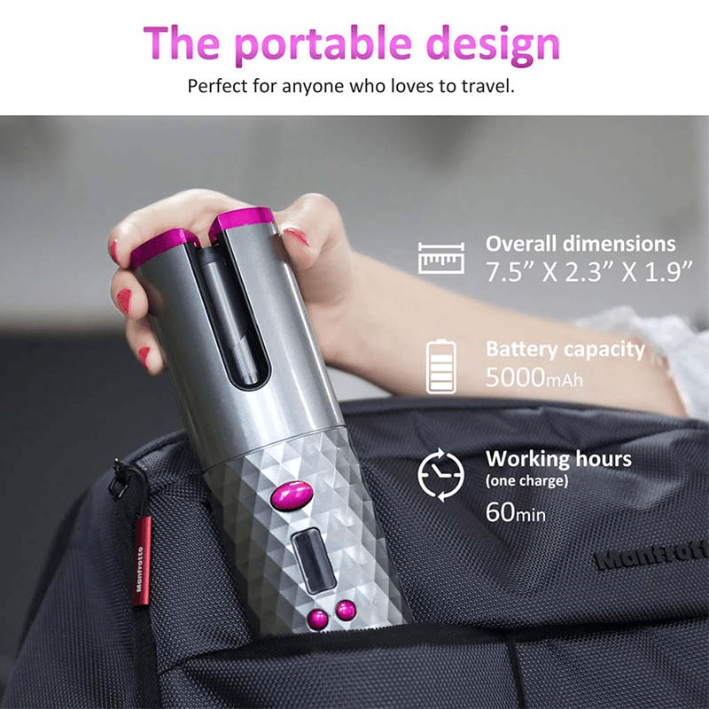 🔥Auto Rotating Ceramic Hair Curler🔥