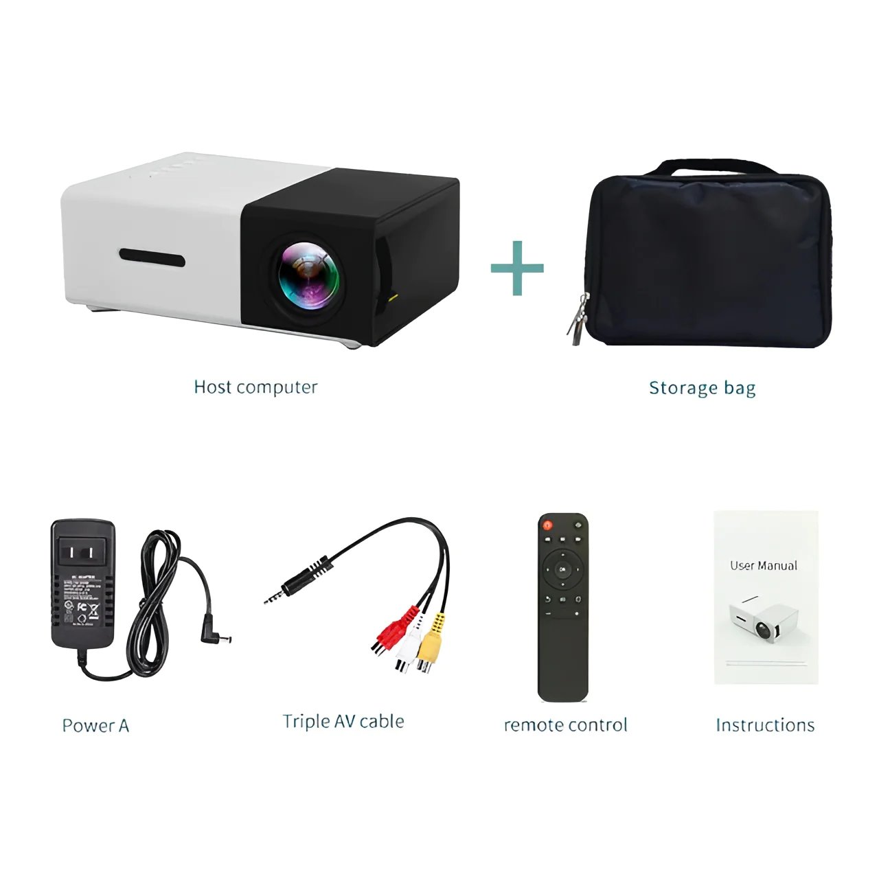 FREE SHIPPING ๐ Portable Mini LED Projector