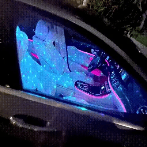 Music Sync and Wireless LED Starry Atmosphere Light