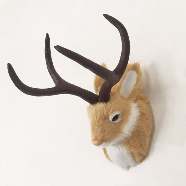 🐰Jackalope Wall-mounted Rabbit