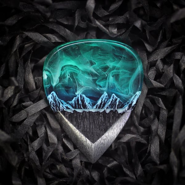 💝Northern Lights Guitar Pick - Best musician gift