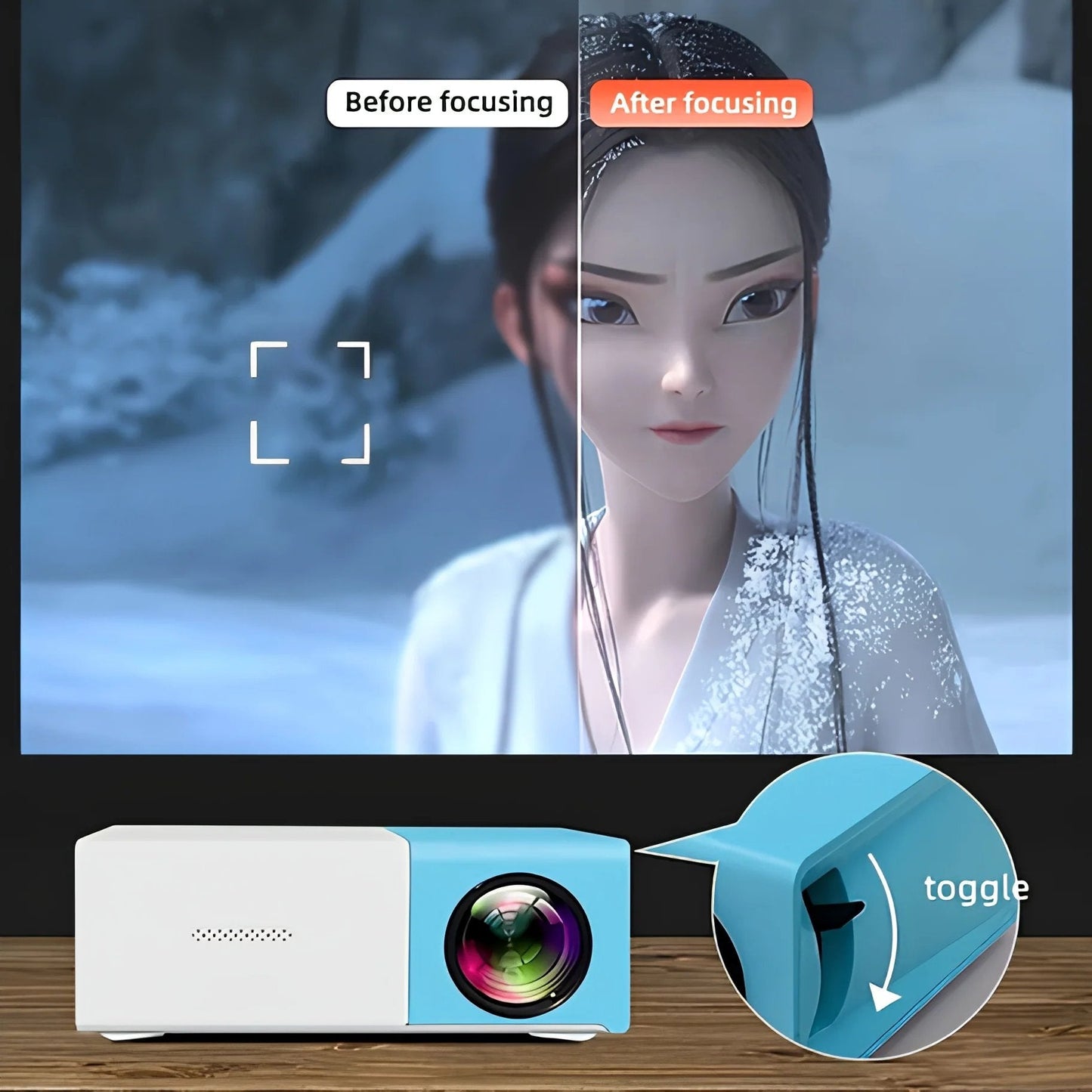 FREE SHIPPING ๐ Portable Mini LED Projector