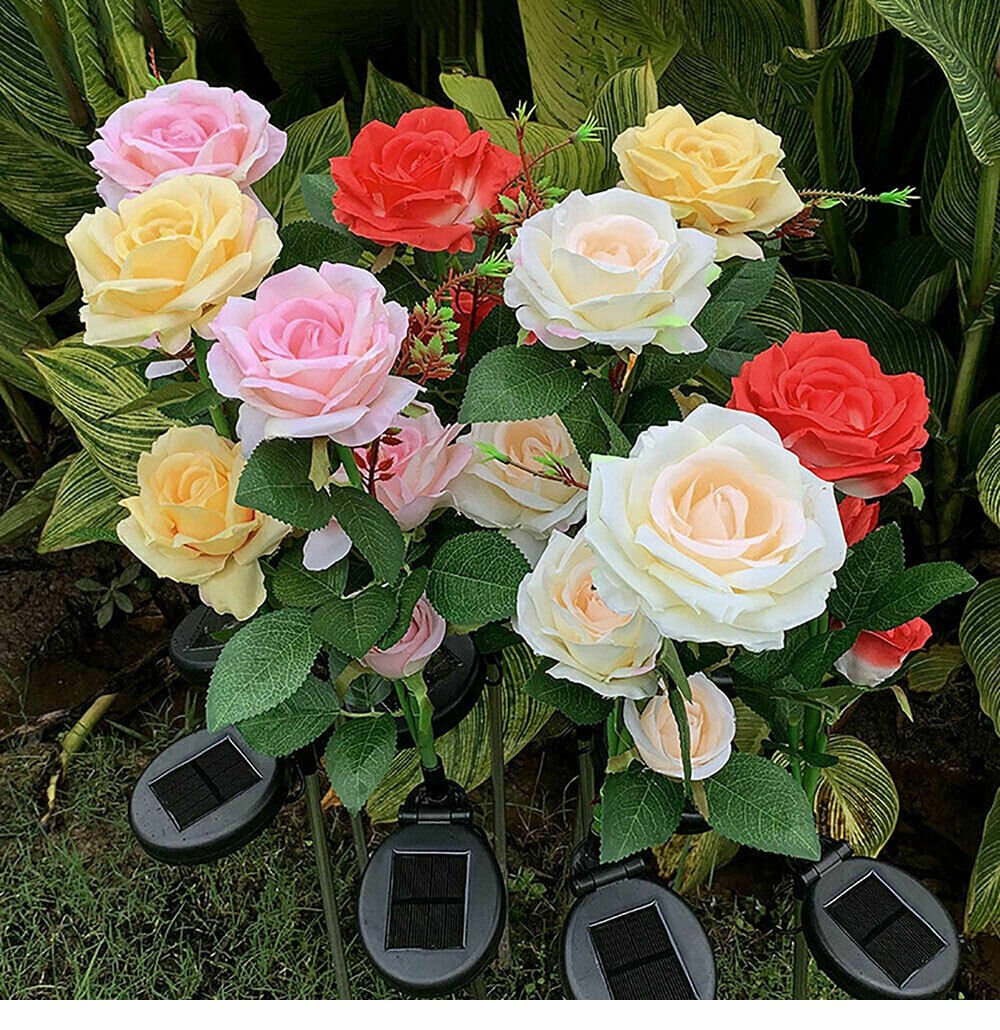 Solar Flower Stake Lights