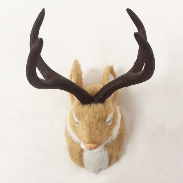 🐰Jackalope Wall-mounted Rabbit