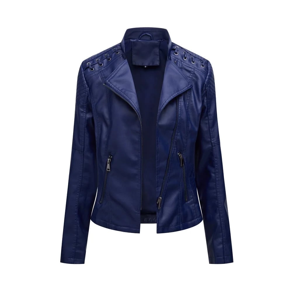 👚Special Sale 49%- Washed Leather Jacket