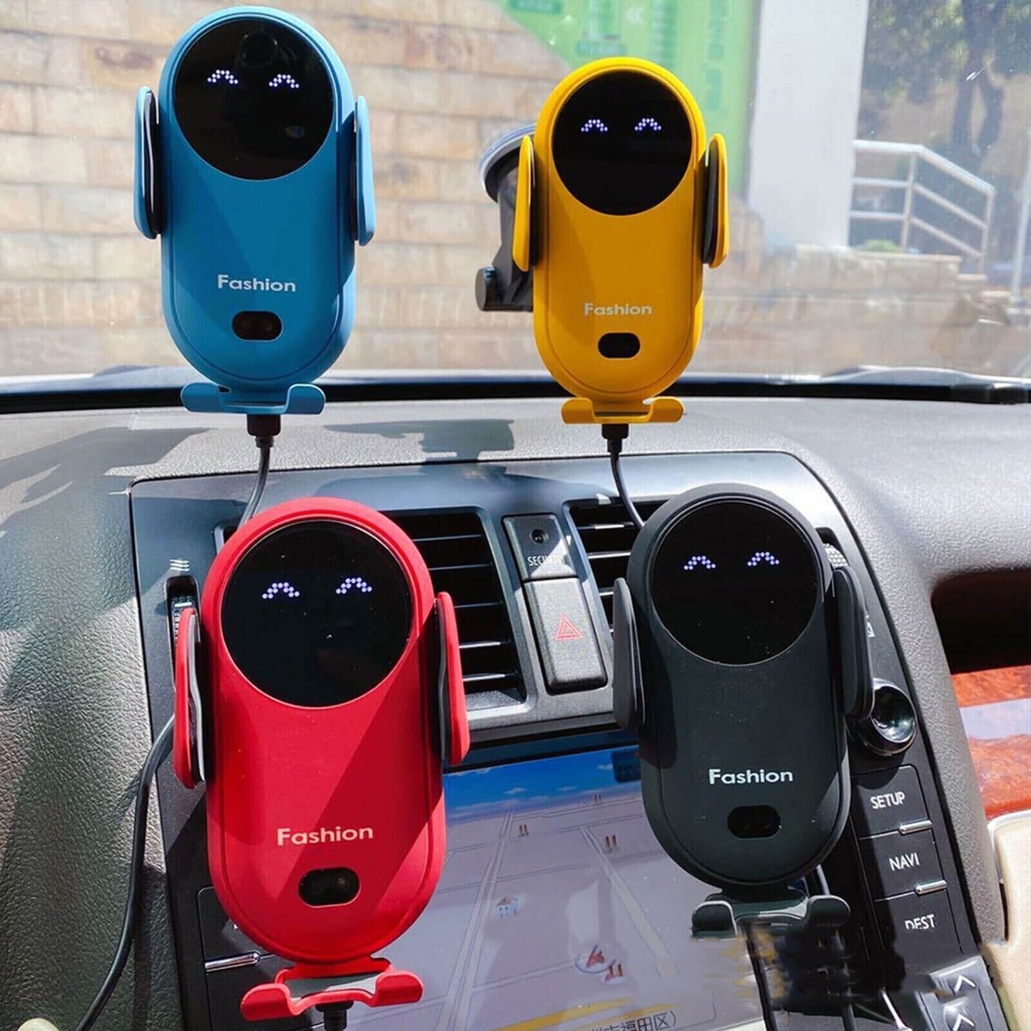 (🔥 Hot Sale🔥) Smart Car Wireless Charger Phone Holder