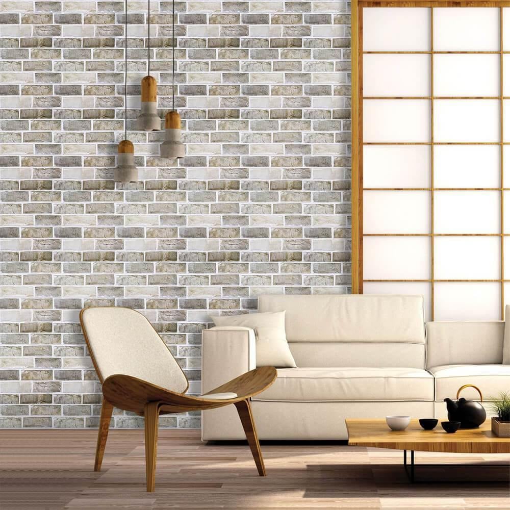 10Pcs 3D Peel and Stick Wall Tiles(12x12 inches)