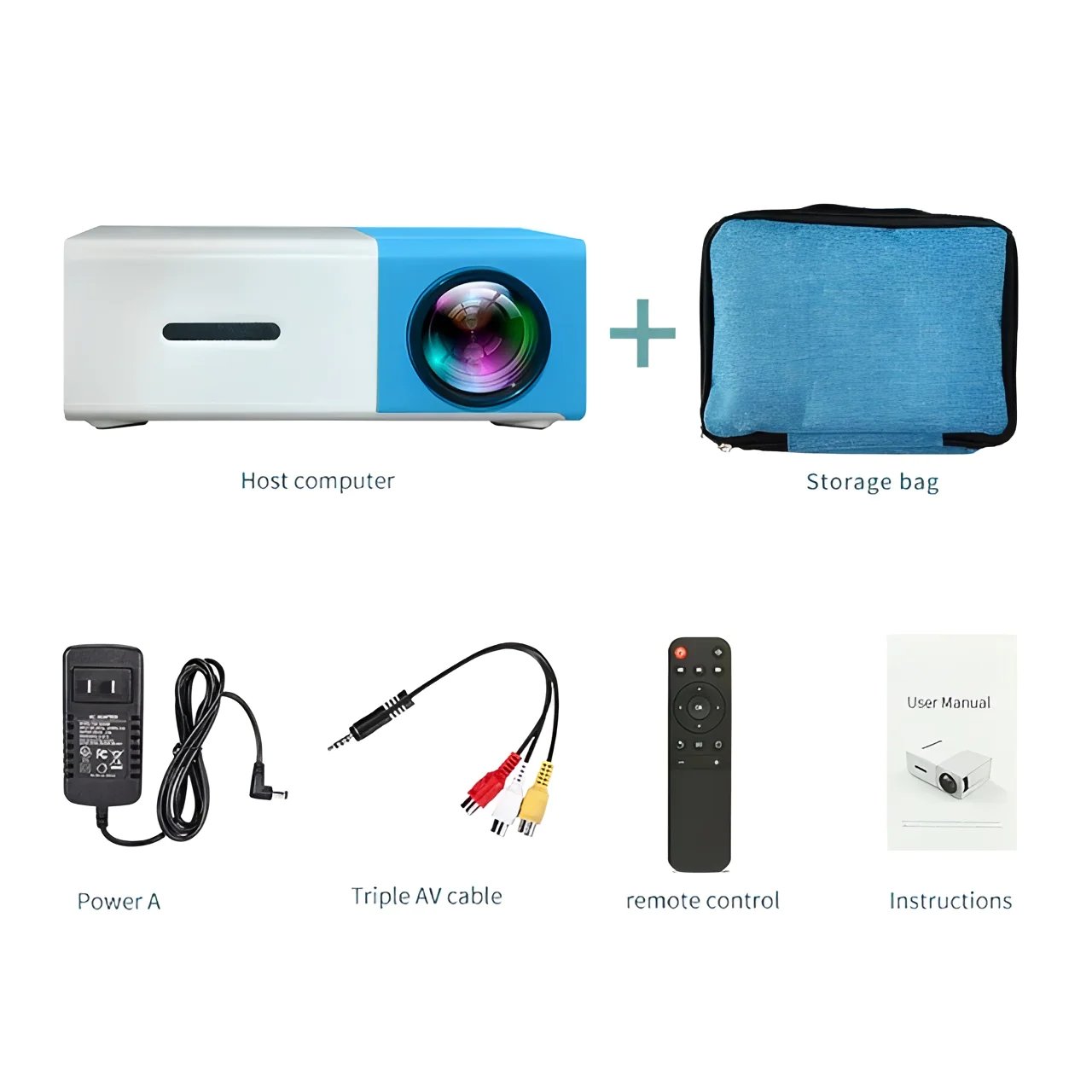 FREE SHIPPING ๐ Portable Mini LED Projector