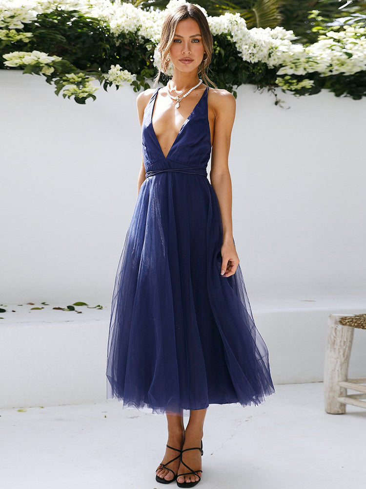Women's New Summer Sexy Mesh Skirt