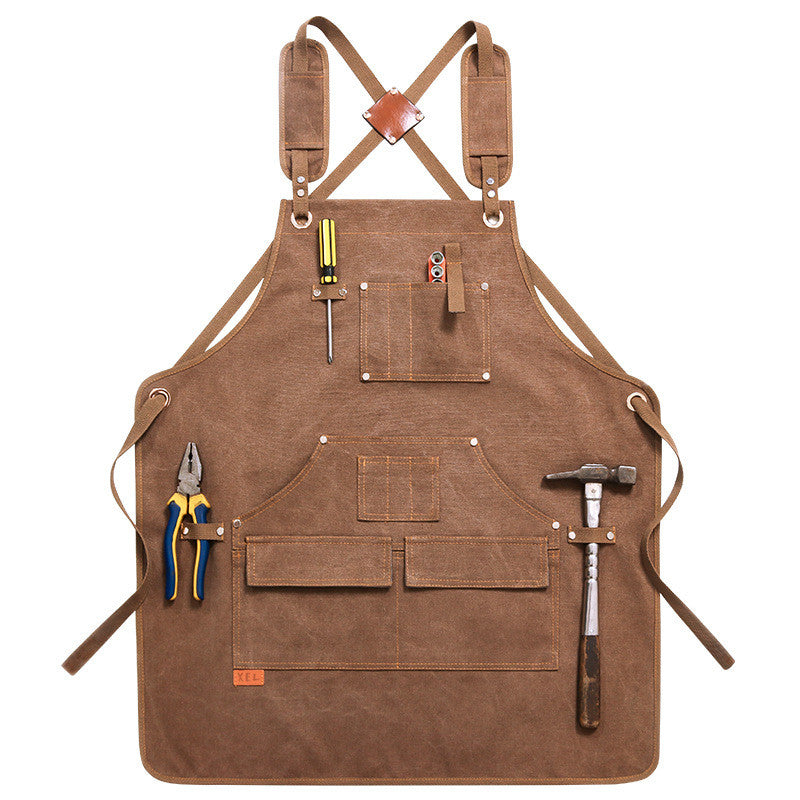 Thick canvas apron