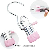 💥2023 Hot Sale💥Anti-rust Clip Space-saving Clothespin Hat Pants Storage Hanging Travel Hook
