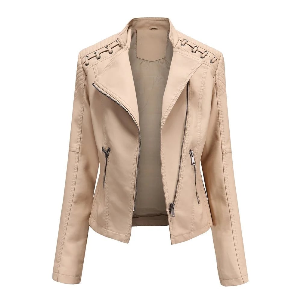 👚Special Sale 49%- Washed Leather Jacket