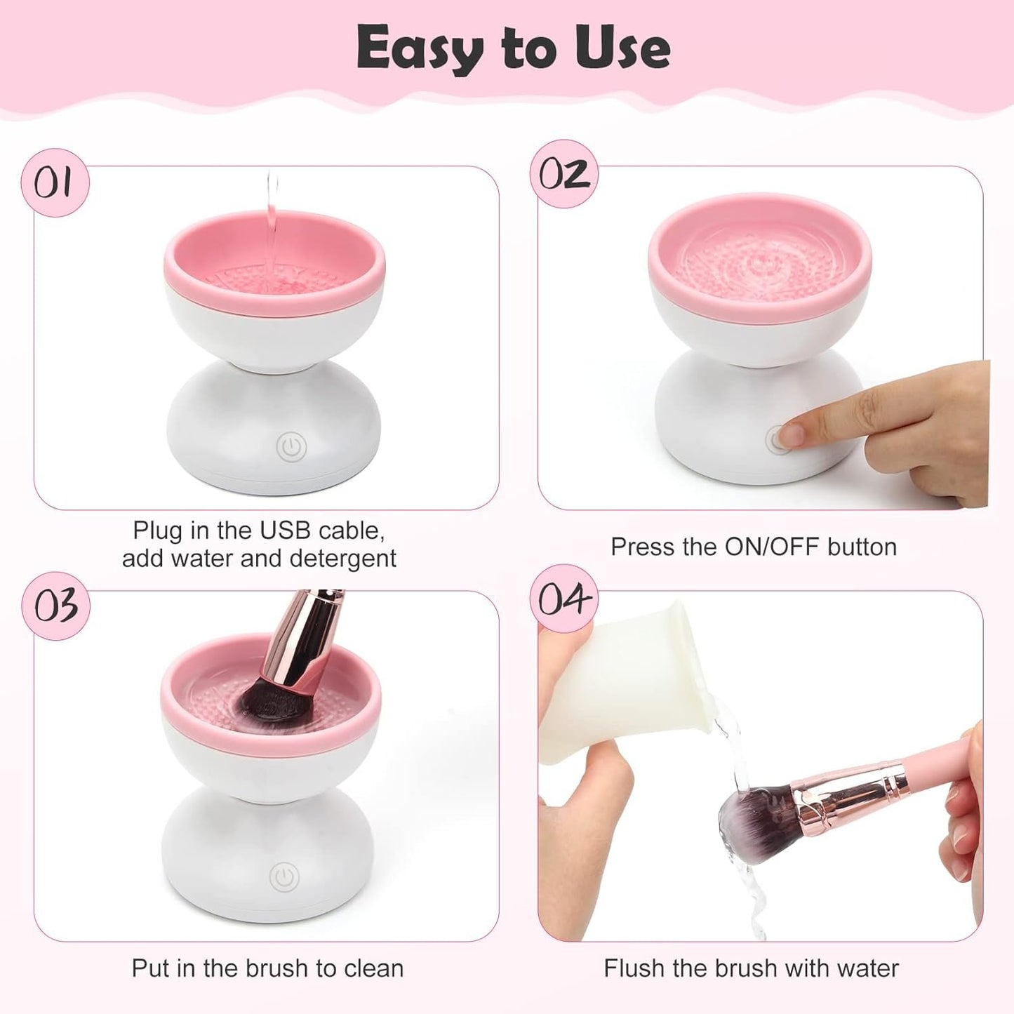 đ New Year Hot SaleđMakeup Brush Cleaner