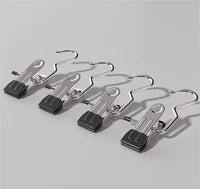 💥2023 Hot Sale💥Anti-rust Clip Space-saving Clothespin Hat Pants Storage Hanging Travel Hook