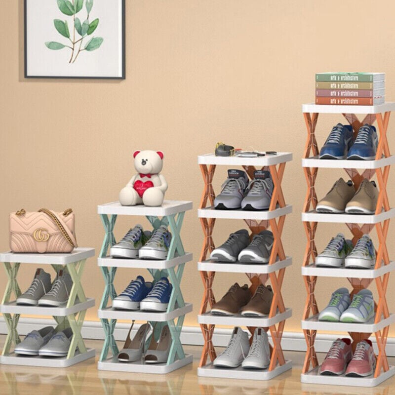 🔥 🎁Multi-Layer Shoe Rack Storage Organizer