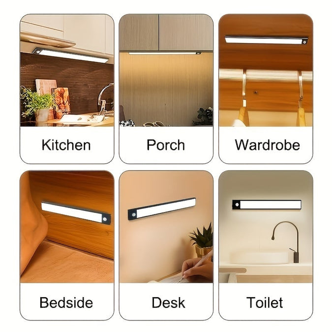 🔥Magnetic Self-Adhesive Smart Sensor LED Light Strip – lionclay