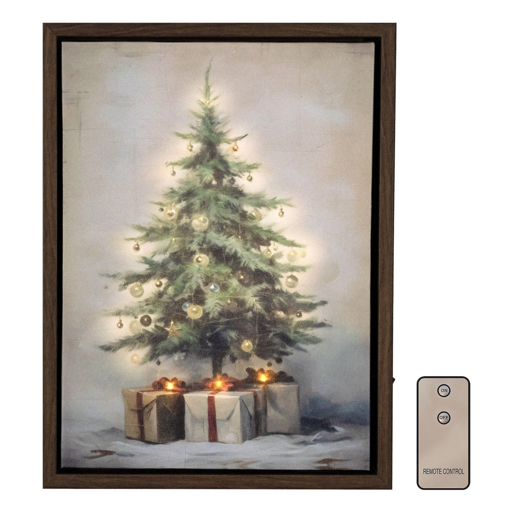 Lighted Wall Art - Old Time Christmas