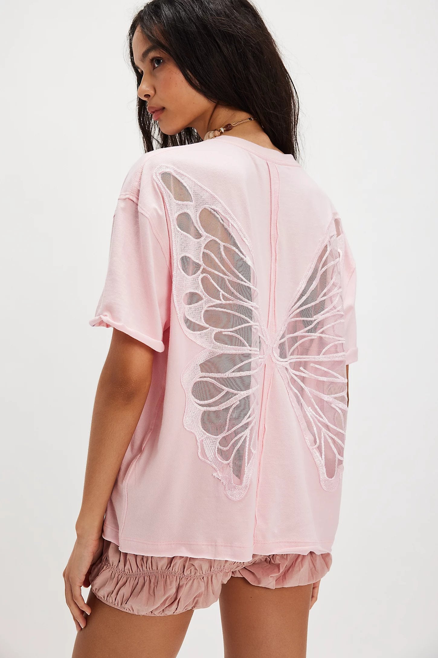 Butterfly Backless Shirt