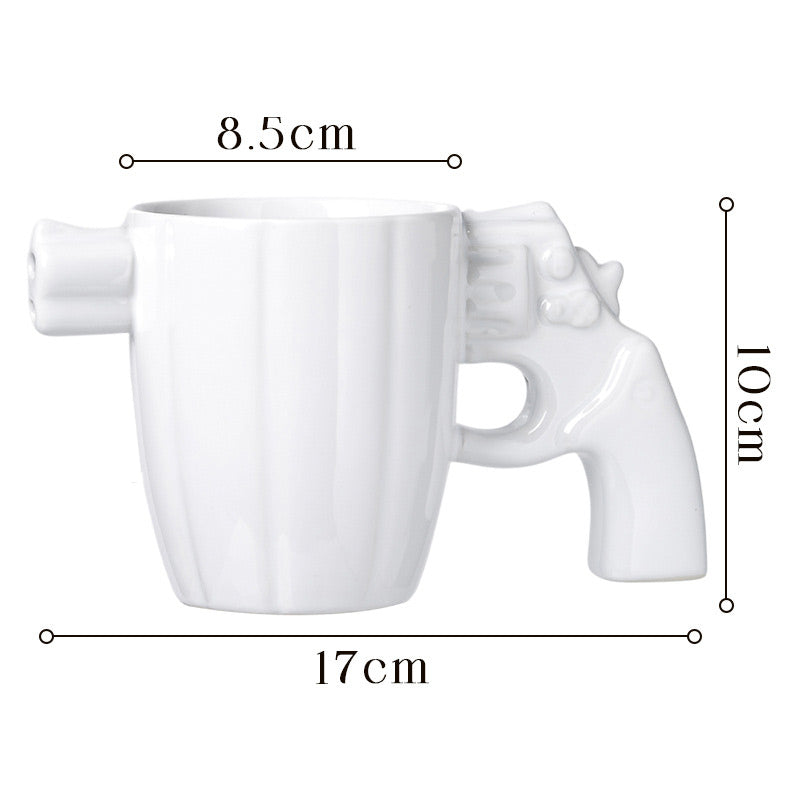 🔥Creative Novelty Coffee Mug with Revolver Handle