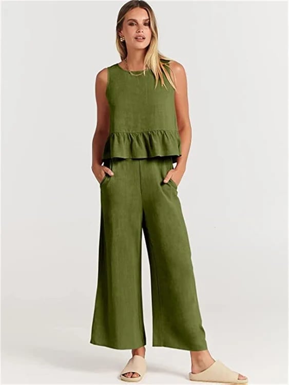 WOMEN'S SUMMER CASUAL 2 PIECE SET
