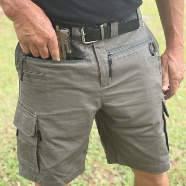 Pistol Pants Cargo Shorts Concealed Carry Shorts
