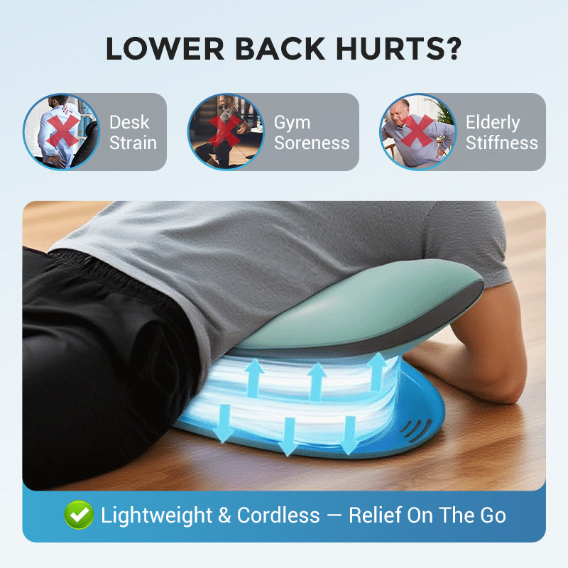 ✅Electric Lumbar Traction Device with Thermal Therapy