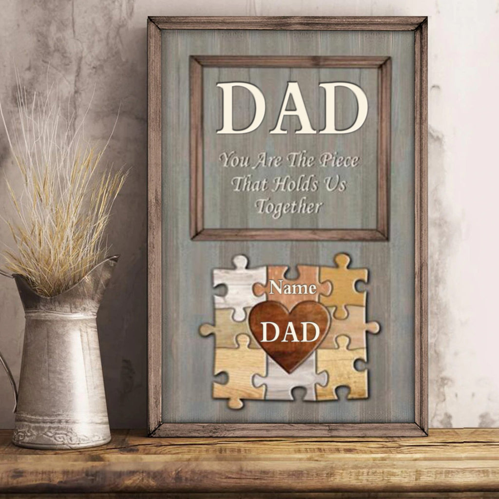 Family Member Puzzle Piece Gift