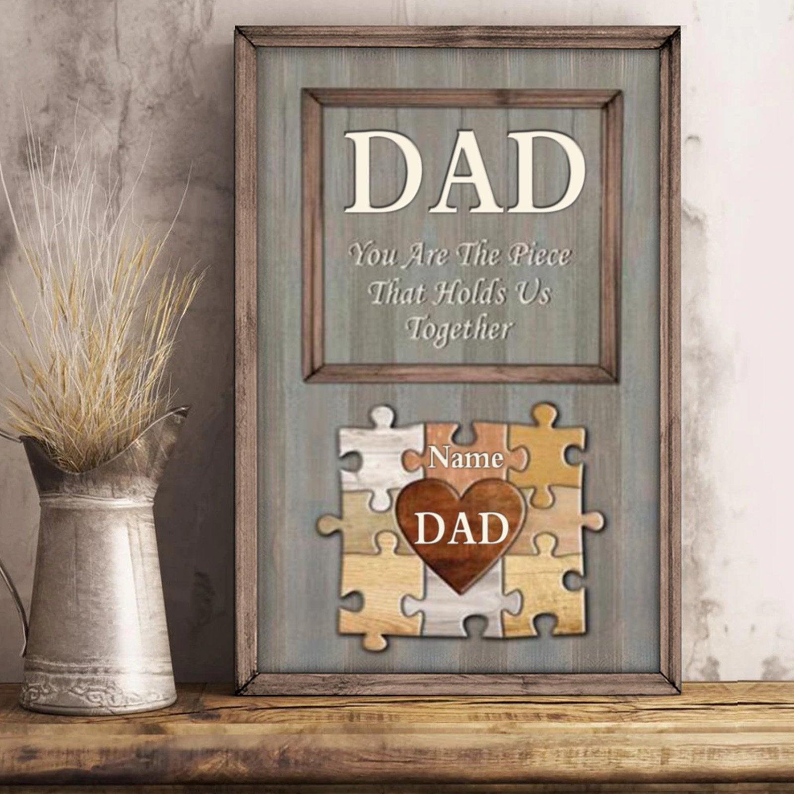 Family Member Puzzle Piece Gift