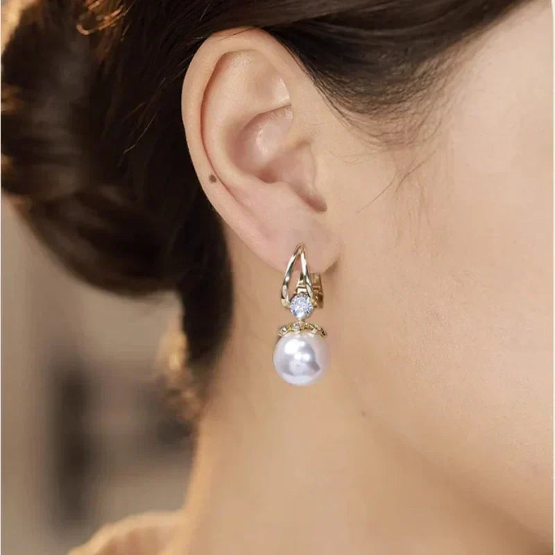 ✨Sparkly Huggie Dangle Earrings for Women