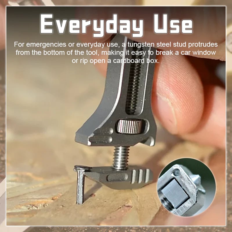 🎄 Compact Titanium Multitool